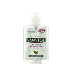 Nettoyage Et Entretien|Gifi Gel main désinfectant Sanytol Thé vert hydratant et adoucissant 250ml
