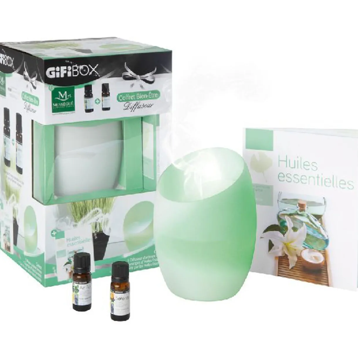 Best Gifi box Diffuseur huiles essentielles Mességué