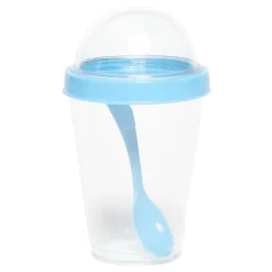 Gobelet à yaourt avec cuillère^Gifi Discount