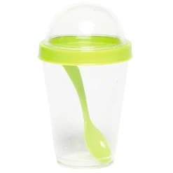 Gobelet à yaourt avec cuillère^Gifi Discount