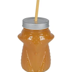 Gobelet animalier en verre + paille + couvercle^Gifi Best