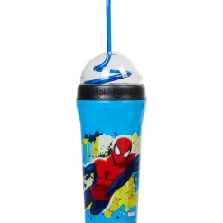Gobelet avec paille Spiderman^Gifi Clearance