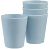 Gobelet bleu en bambou x 4^Gifi