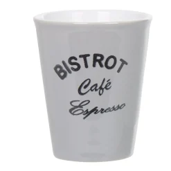 Gobelet café expresso multicolore Bistrot x4^Gifi Online