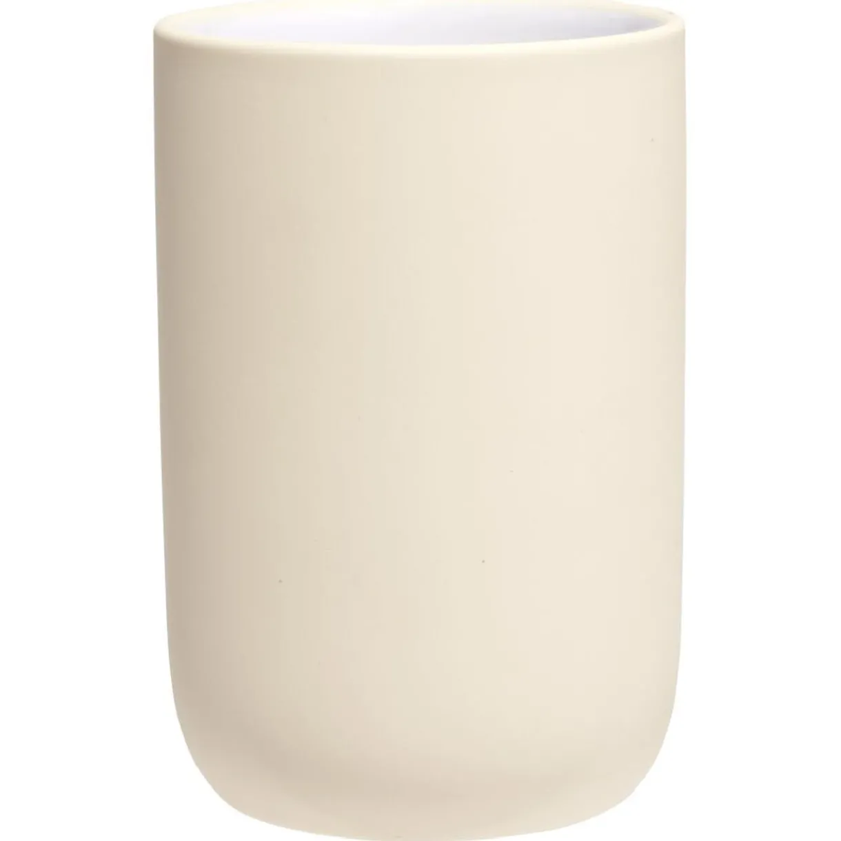 Clearance Gifi Gobelet céramique beige intérieur blanc Ø6,8xH10cm