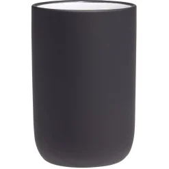 Hot Gifi Gobelet céramique noir intérieur blanc Ø6,8xH10cm