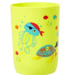 Discount Gifi Gobelet de salle de bain enfant jaune et bleu