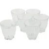 Gobelet embossé en verre 24 cl x6^Gifi New