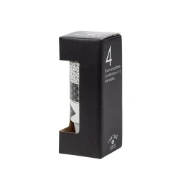 Gobelet en porcelaine design blanc noir 11 cl x4^Gifi Discount