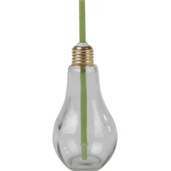 Gobelet en verre forme ampoule avec paille^Gifi Discount