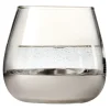 Gobelet en verre Oksana doré 31cL x4^Gifi Outlet