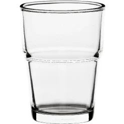 Gobelet en verre transparent empilable x 6^Gifi Online