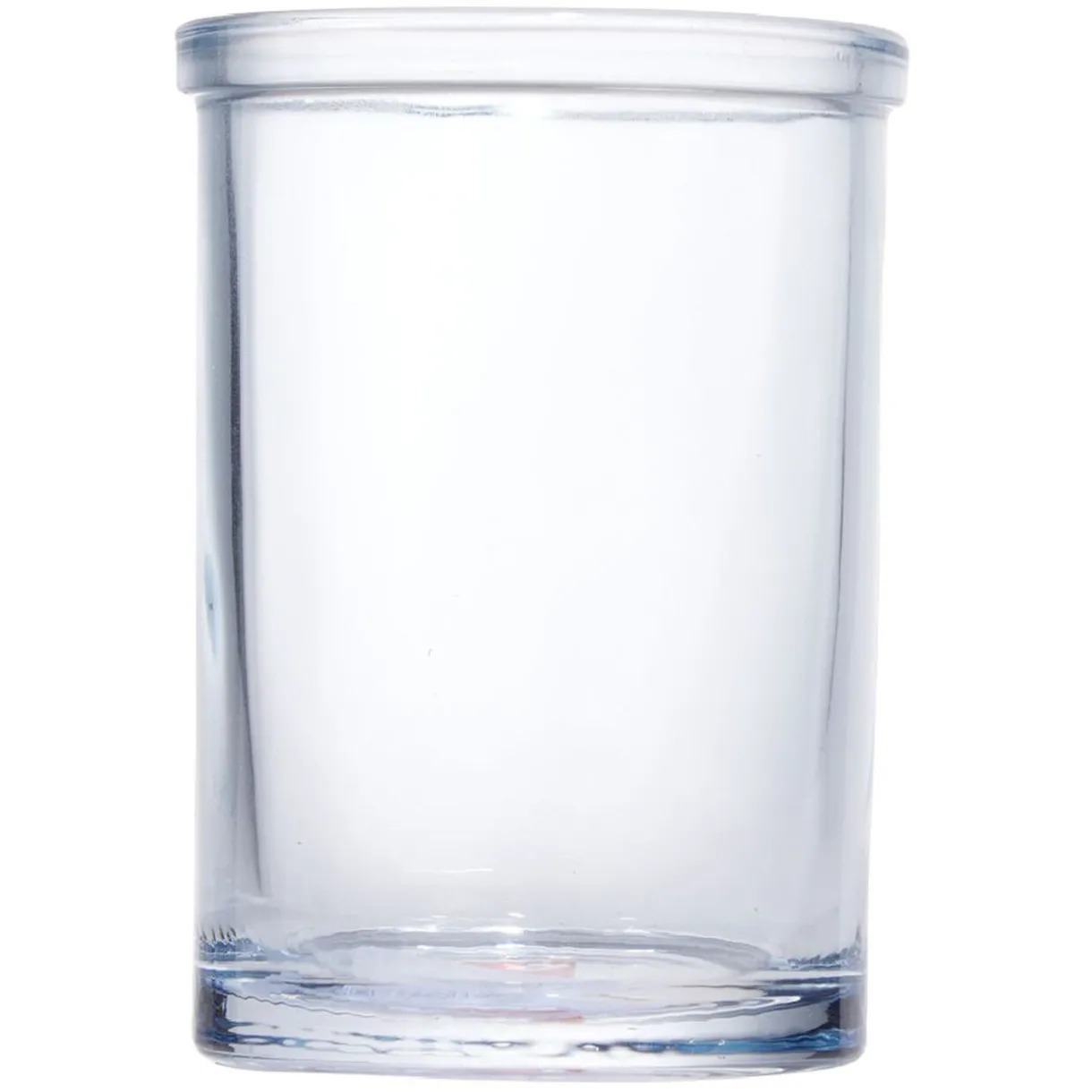 Clearance Gifi Gobelet en verre transparent bleu Ø7,5xH10,5cm