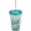 Gobelet et paille réfrigérant^Gifi Hot