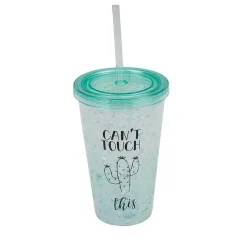 Gobelet et paille réfrigérant^Gifi Hot
