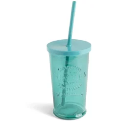 Gobelet 490ml en verre avec couvercle plastique - 3 coloris^Gifi Sale