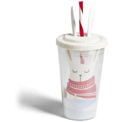 Gobelet paille Noël 470ml - 2 modèles^Gifi