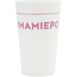 Gobelet plastique inscription #MAMIEPOULE 33cl^Gifi Best