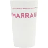 Gobelet plastique inscription #MARRAINE 33cl^Gifi Best
