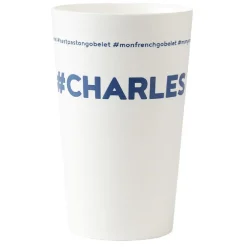 Gobelet plastique prénom #CHARLES 33 cl^Gifi New