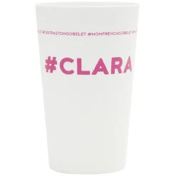 Gobelet plastique prénom #CLARA 33cl^Gifi New