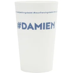Gobelet plastique prénom #DAMIEN 33cl^Gifi Online