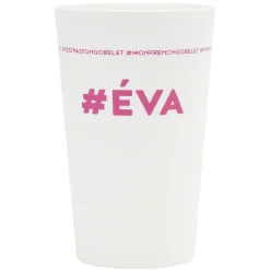 Gobelet plastique prénom #EVA 33cl^Gifi Clearance