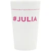Gobelet plastique prénom #JULIA 33cl^Gifi Online