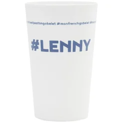 Gobelet plastique prénom #LENNY 33cl^Gifi New