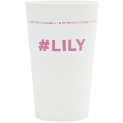 Gobelet plastique prénom #LILY 33cl^Gifi