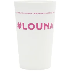 Gobelet plastique prénom #LOUNA 33cl^Gifi Sale