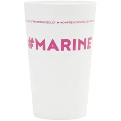 Gobelet plastique prénom #MARINE 33cl^Gifi Online