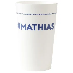 Gobelet plastique prénom #MATHIAS 33cl^Gifi Discount