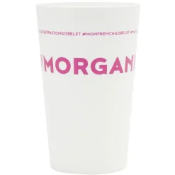 Gobelet plastique prénom #MORGANE 33cl^Gifi New