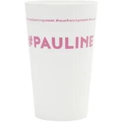 Gobelet plastique prénom #PAULINE 33cl^Gifi New