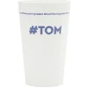 Gobelet plastique prénom #TOM 33cl^Gifi