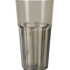 Gobelet plastique rigide noir transparent^Gifi Online