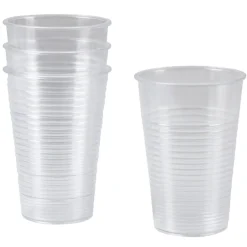 Gobelet plastique transparent x4^Gifi Sale
