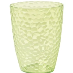 Gobelet plastique vert martelé x6^Gifi Online