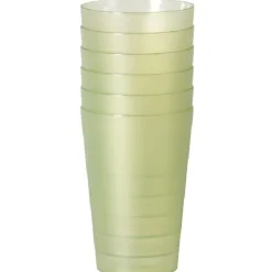 Gobelet plastique vert x6^Gifi New