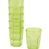 Gobelet plastique vert x6^Gifi Best