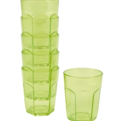 Gobelet plastique vert x6^Gifi Best