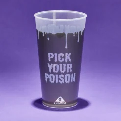 Gobelet plastique Vilains Disney Ø9xH15,5cm^Gifi