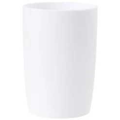 Hot Gifi Gobelet pour salle de bain uni blanc