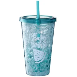 Gobelet réfrigérant avec paille^Gifi Online