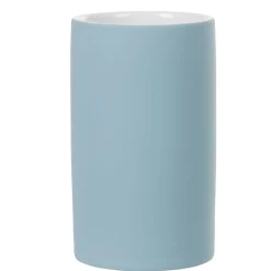 Gifi Gobelet Rubber céramique bleu