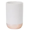 Online Gifi Gobelet salle de bain blanc rose gold