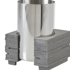 Discount Gifi Gobelet salle de bain imitation pierre