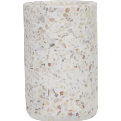 New Gifi Gobelet Terrazzo résine effet granit beige