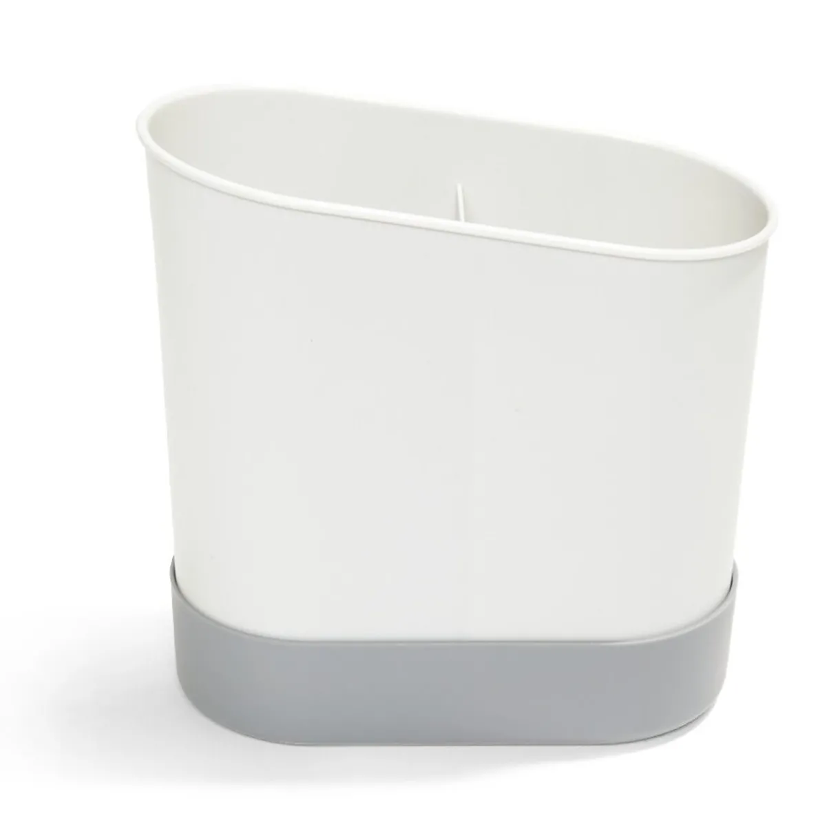 Égouttoir à couverts plastique gris 17,3x17,3xH9,2cm^Gifi Online